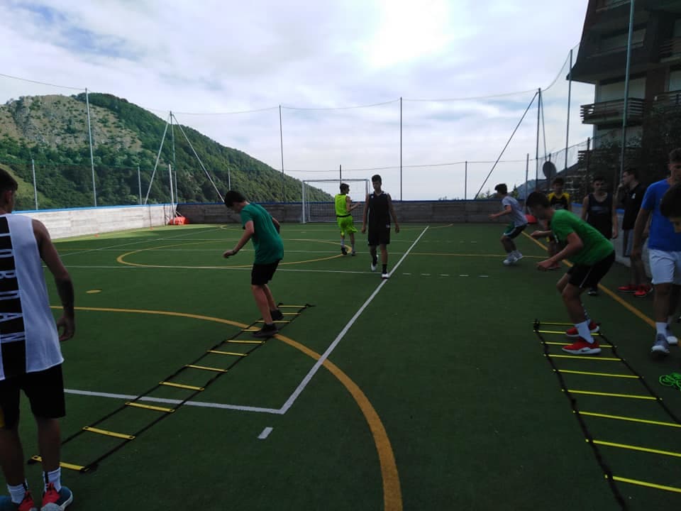 training session
